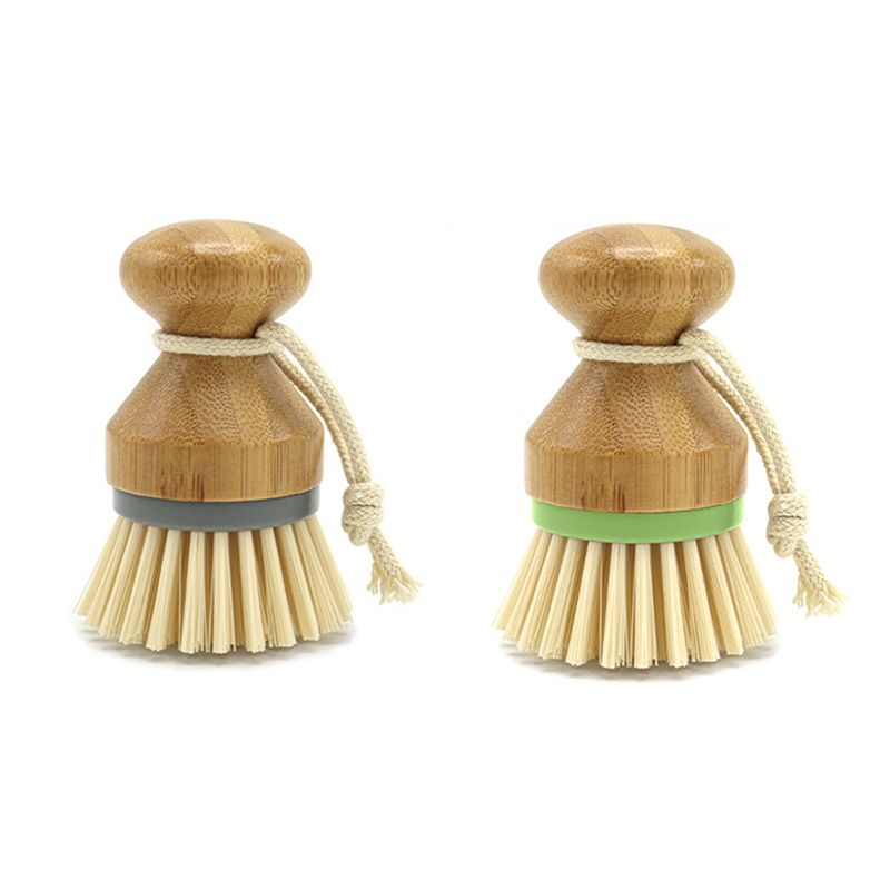 AC76-2 Pack Kitchen Cleaning B – обзор и цена Dish Brush Bamboo