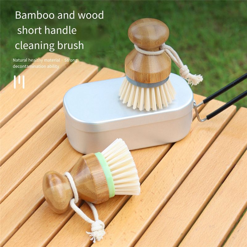 AC76-2 Pack Kitchen Cleaning B – обзор и цена Dish Brush Bamboo