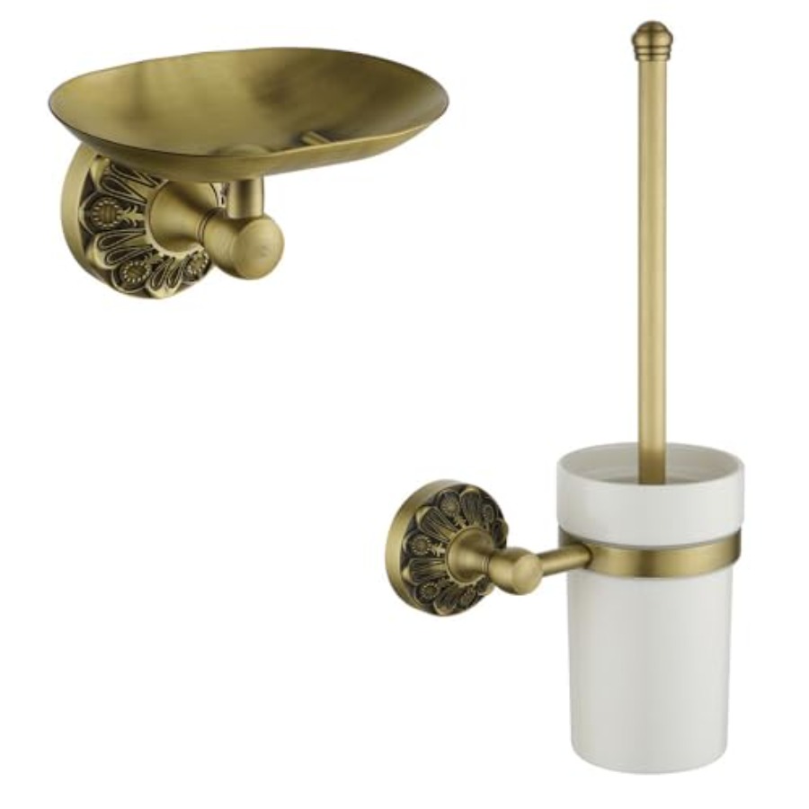 Toilet Brush Holder + Soap Dis – обзор и цена Dish Brush Bamboo